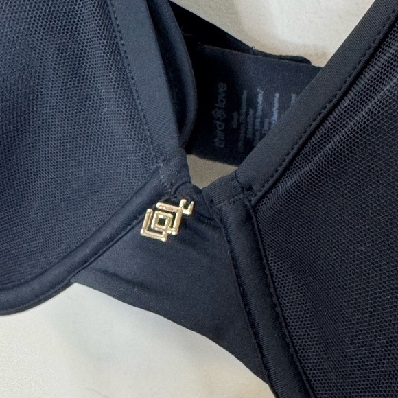 Thirdlove 24/7 Classic Uplift Plunge Mesh Bra Size 32F In Black - Picture 9 of 12